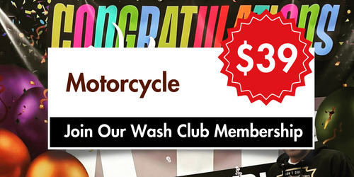 Wash Club Monthly Membership Options