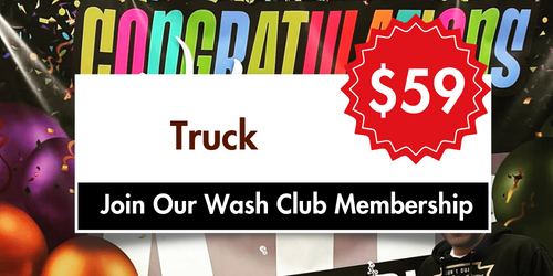 Wash Club Monthly Membership Options