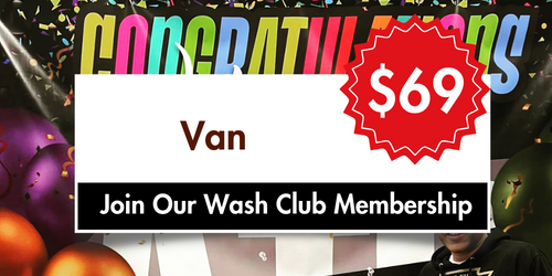 Wash Club Monthly Membership Options