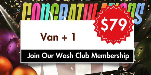 Wash Club Monthly Membership Options